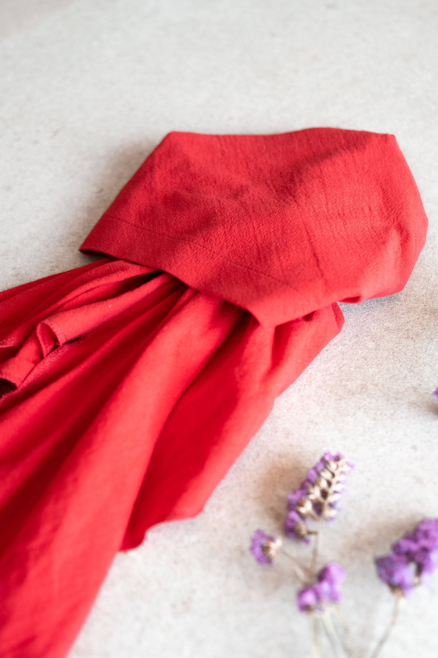 PAVANA headwear Red cotton