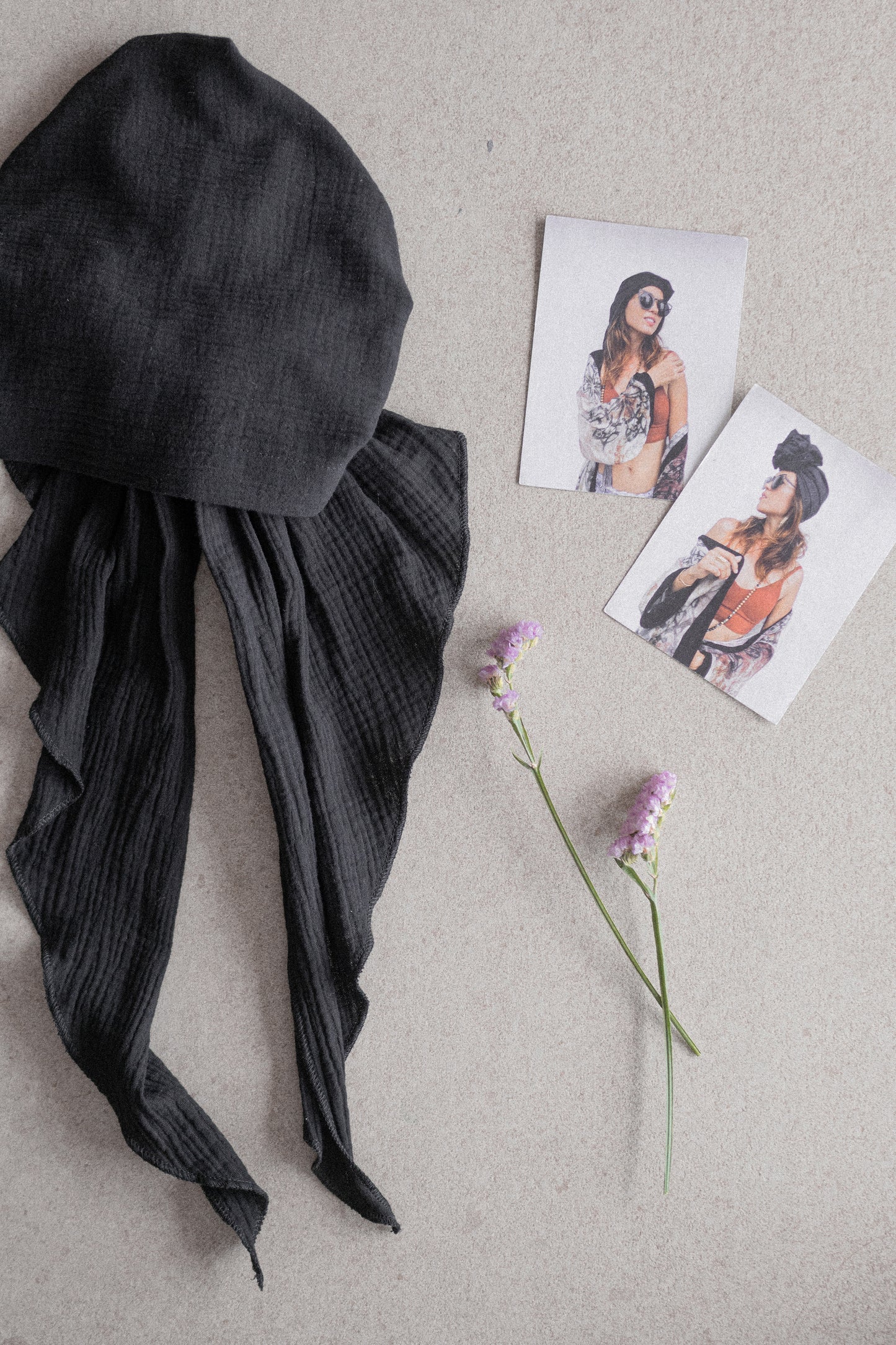 PAVANA headwear Black
