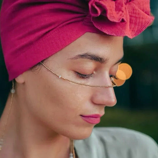 PAVANA headwear Raspberry
