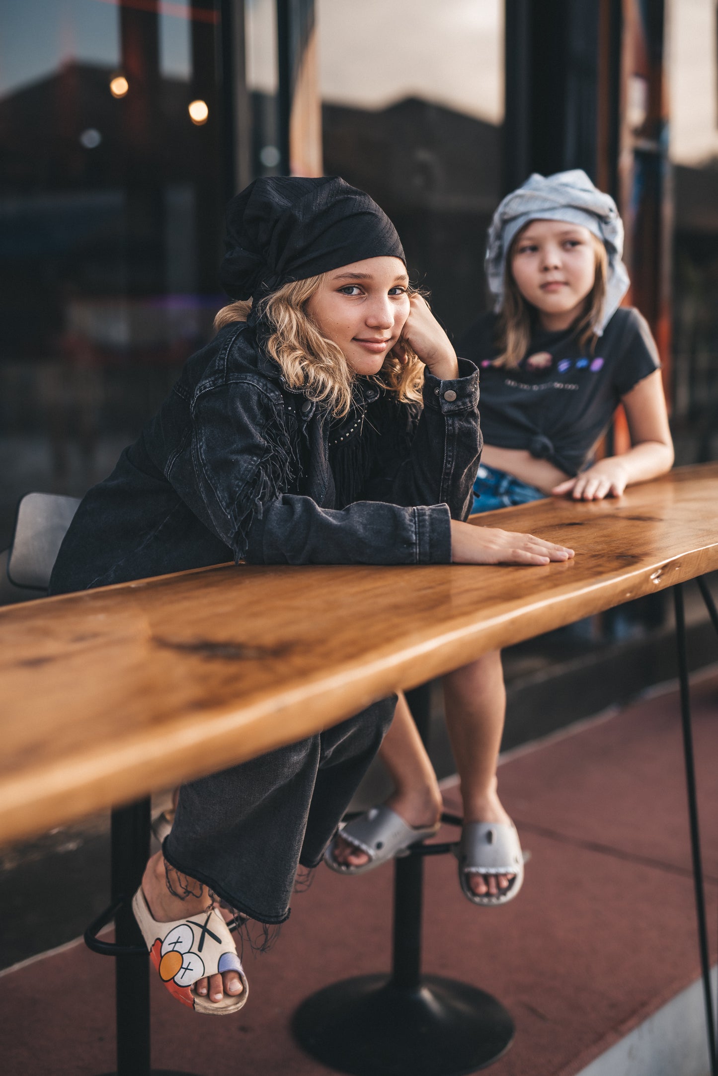 PAVANA headwear Black cotton teenager
