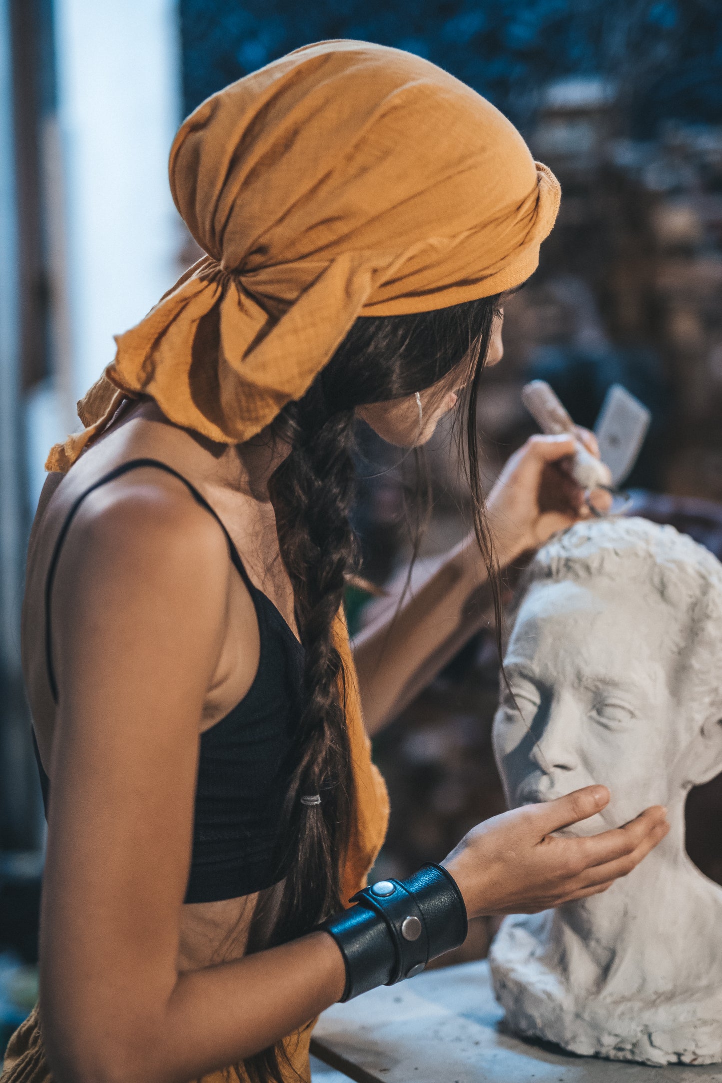 PAVANA headwear Yellow