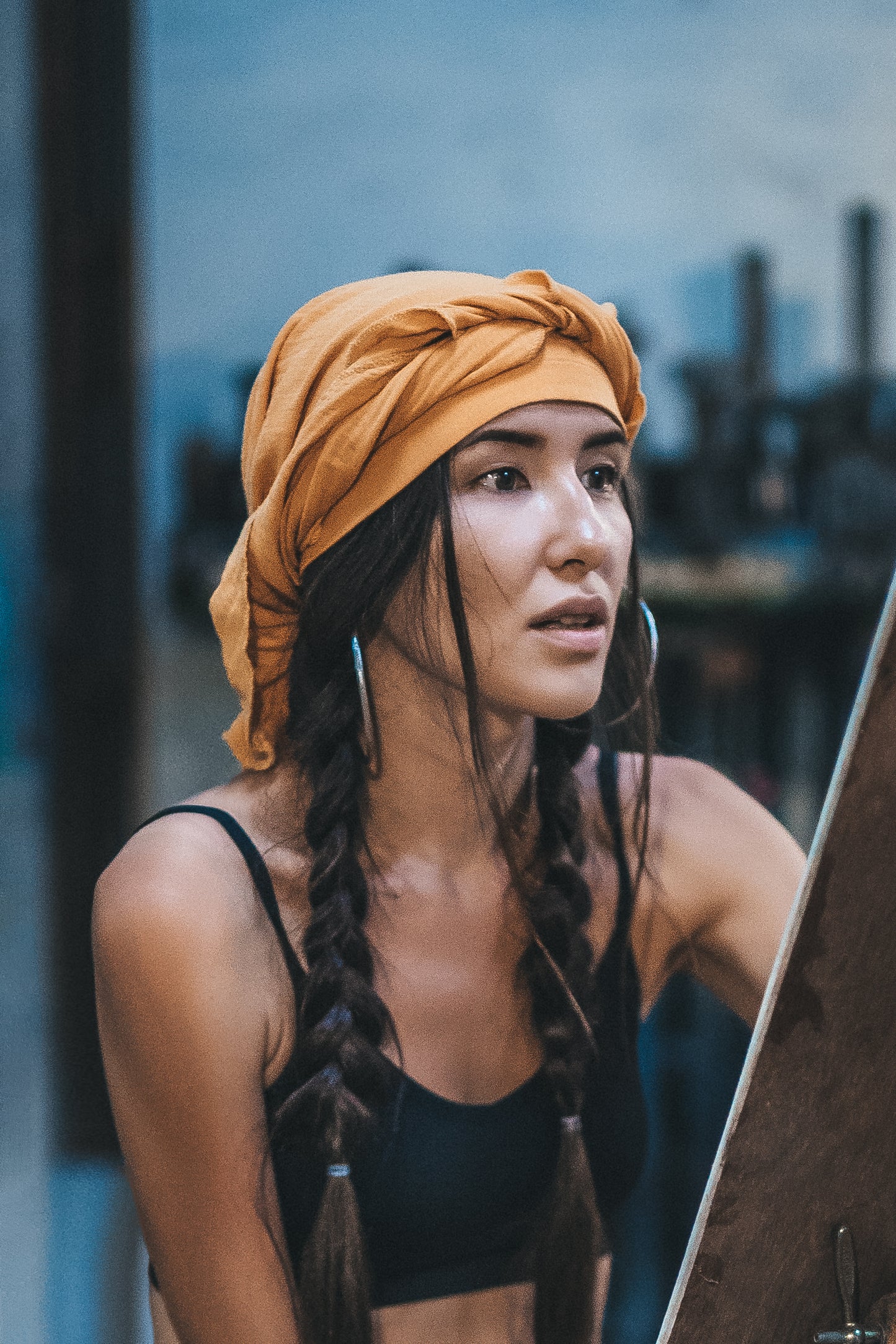 PAVANA headwear Yellow
