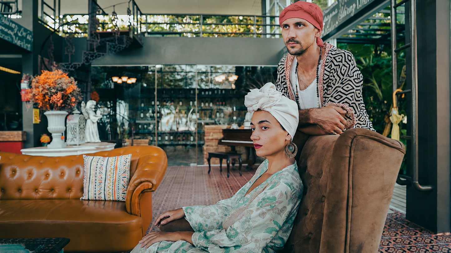 PAVANA headwear Brick