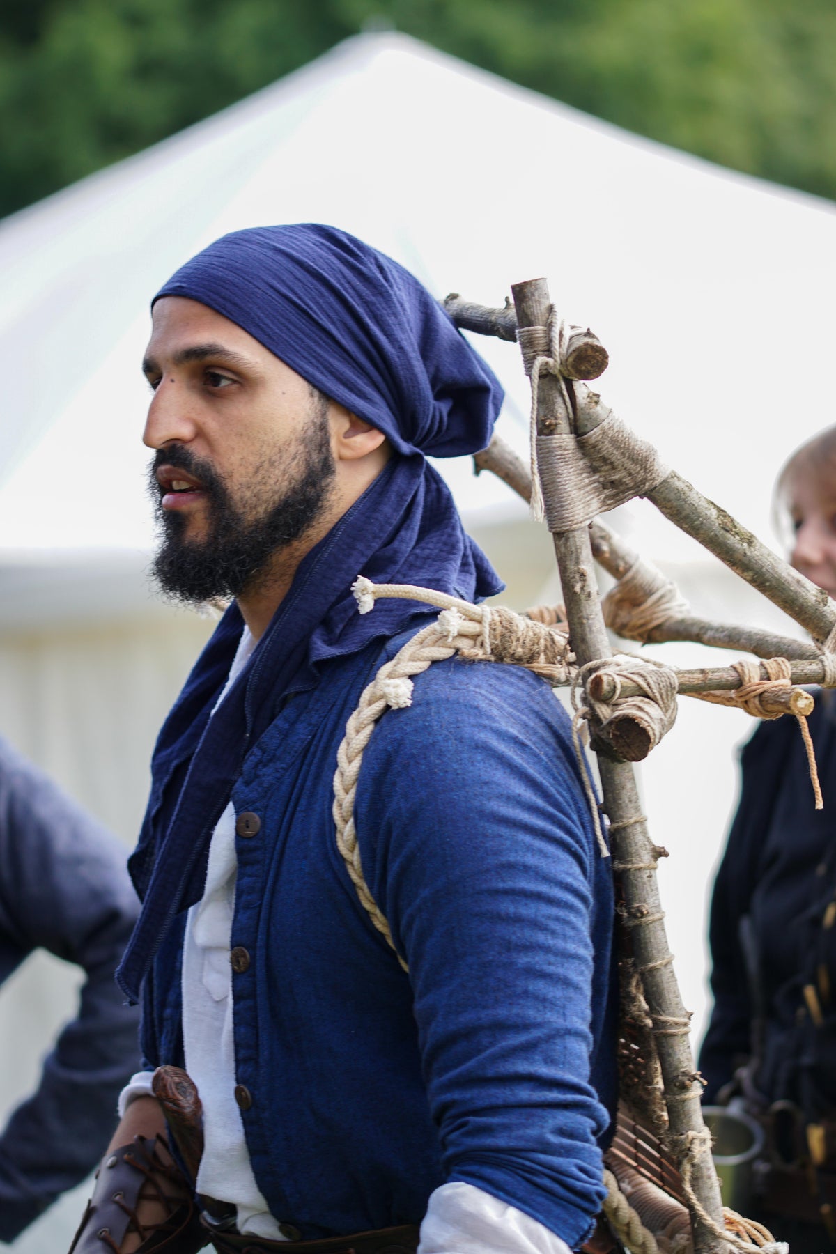 PAVANA headwear Navy blue