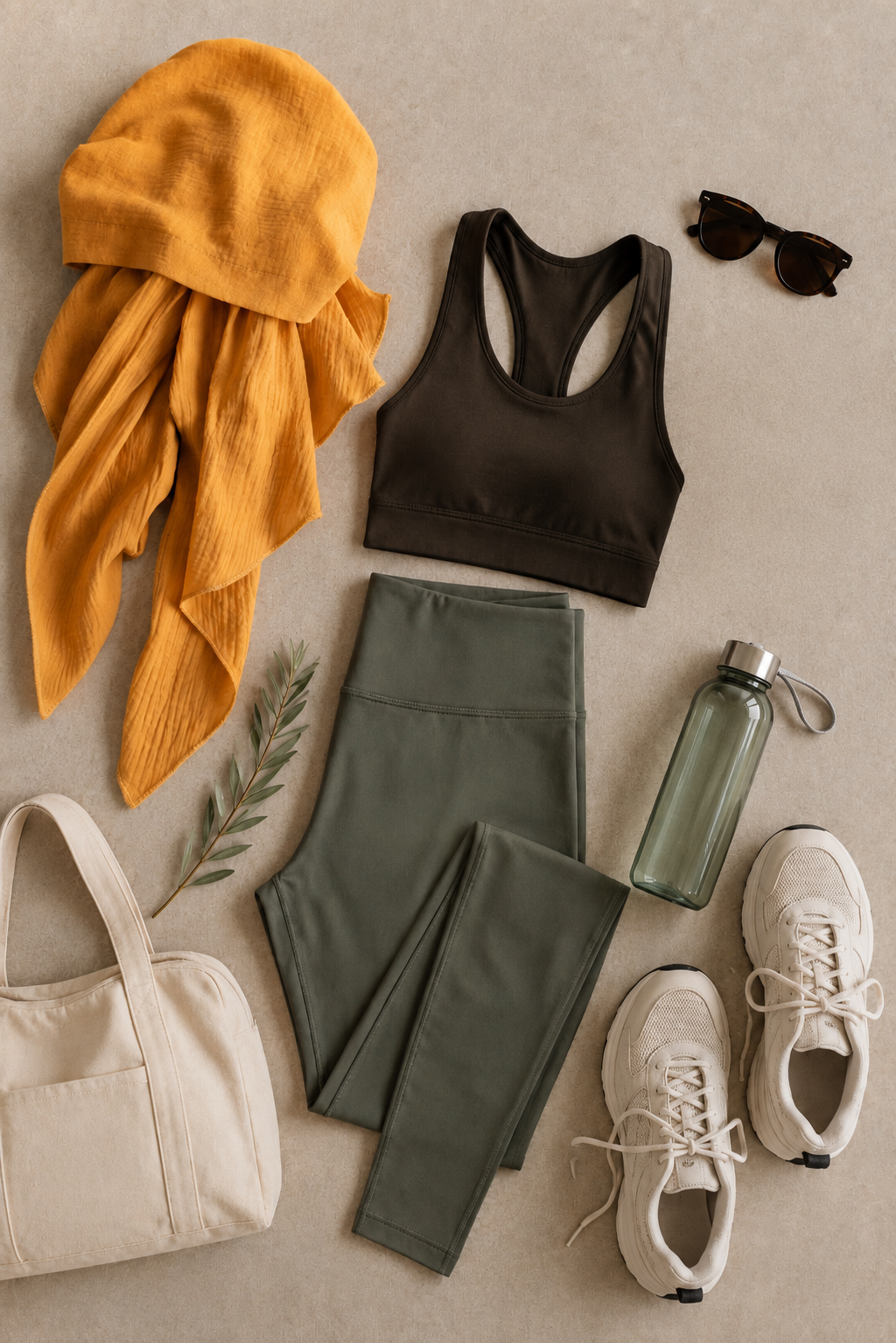 PAVANA headwear Yellow
