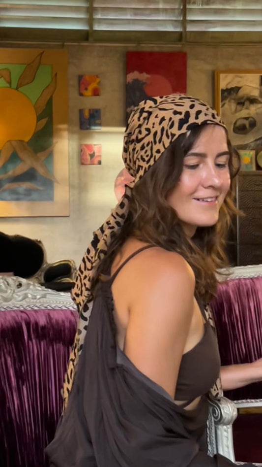 PAVANA headwear animal print