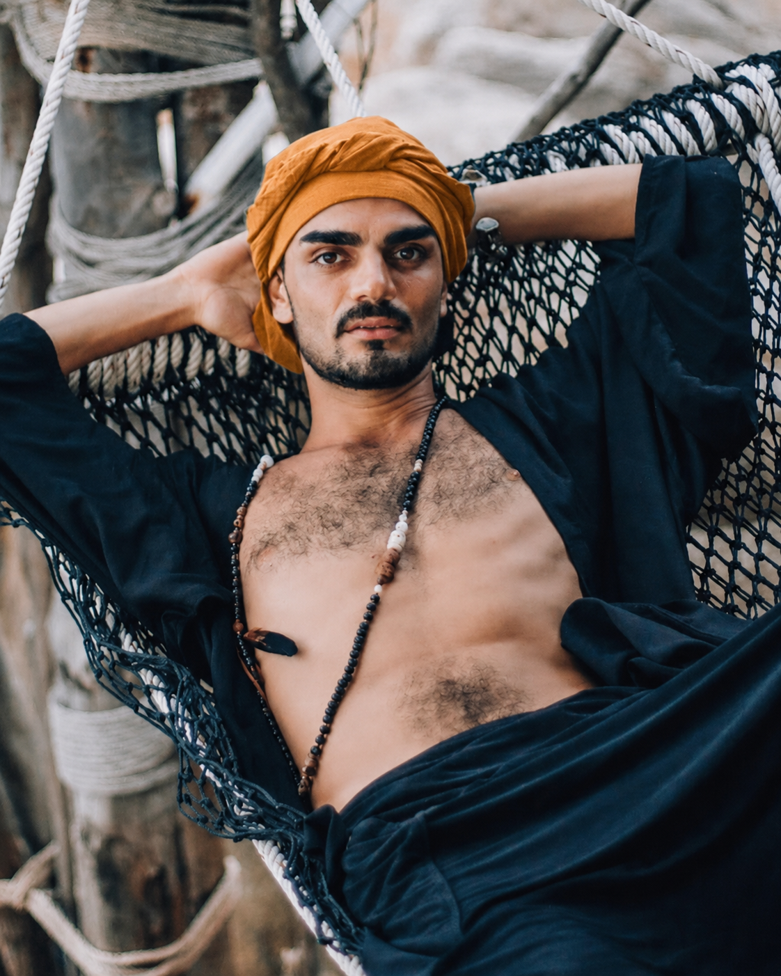 PAVANA headwear Yellow