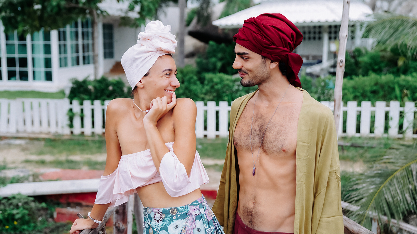 PAVANA headwear Red