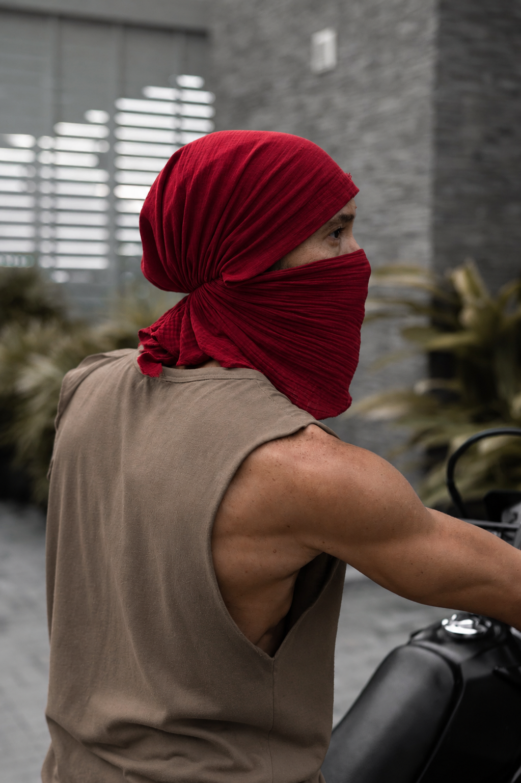PAVANA headwear Red