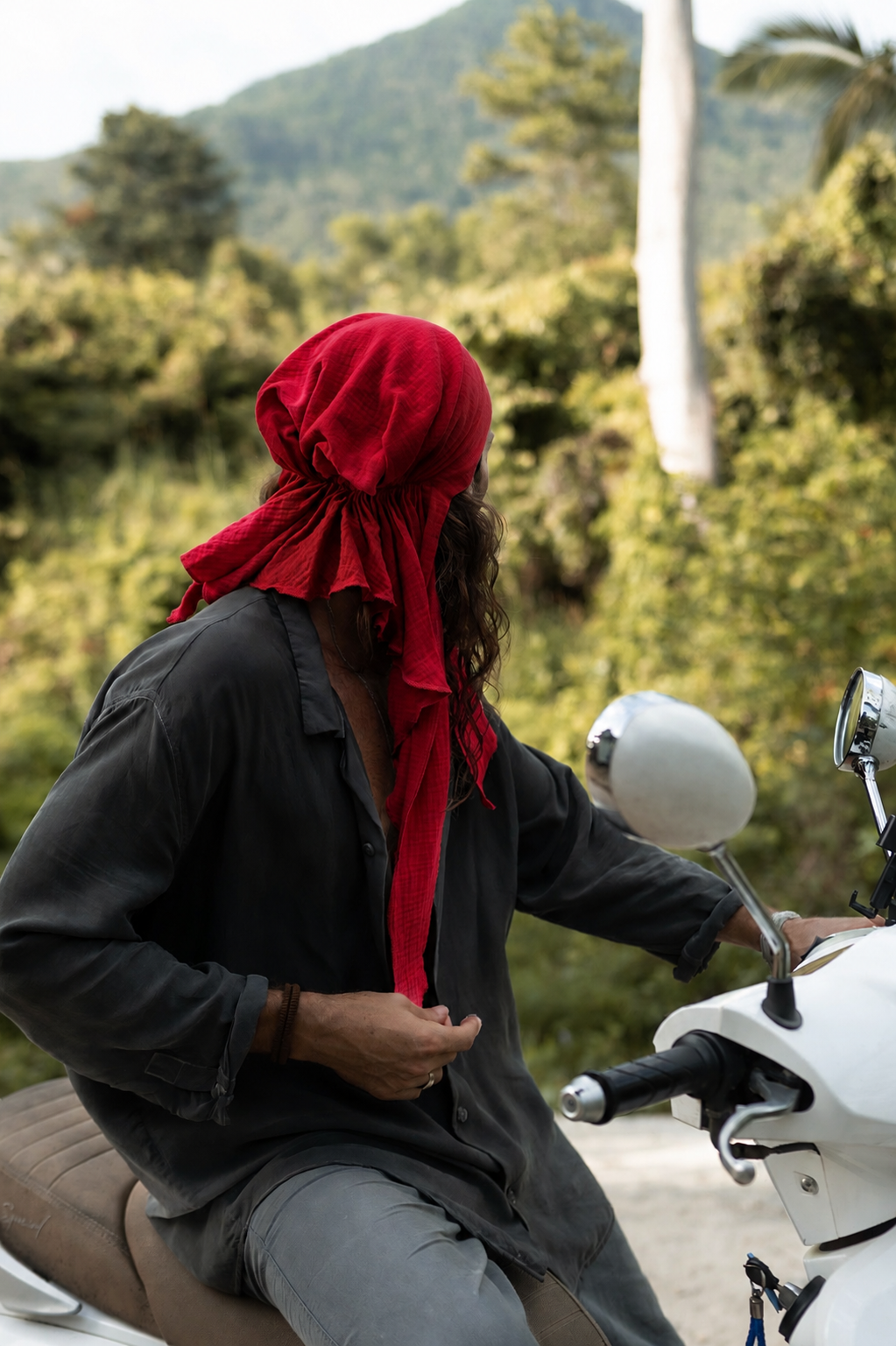 PAVANA headwear Red