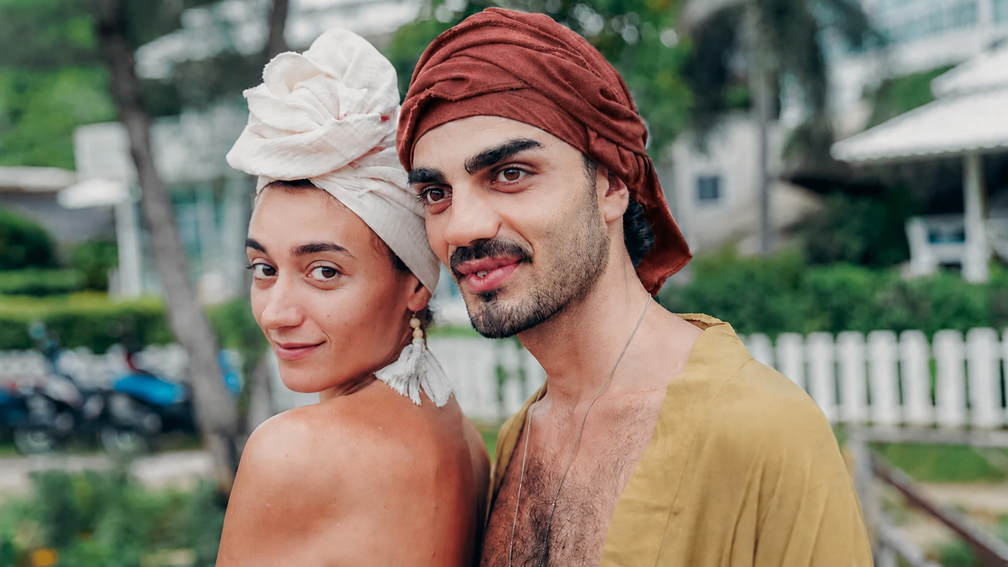PAVANA headwear Brown