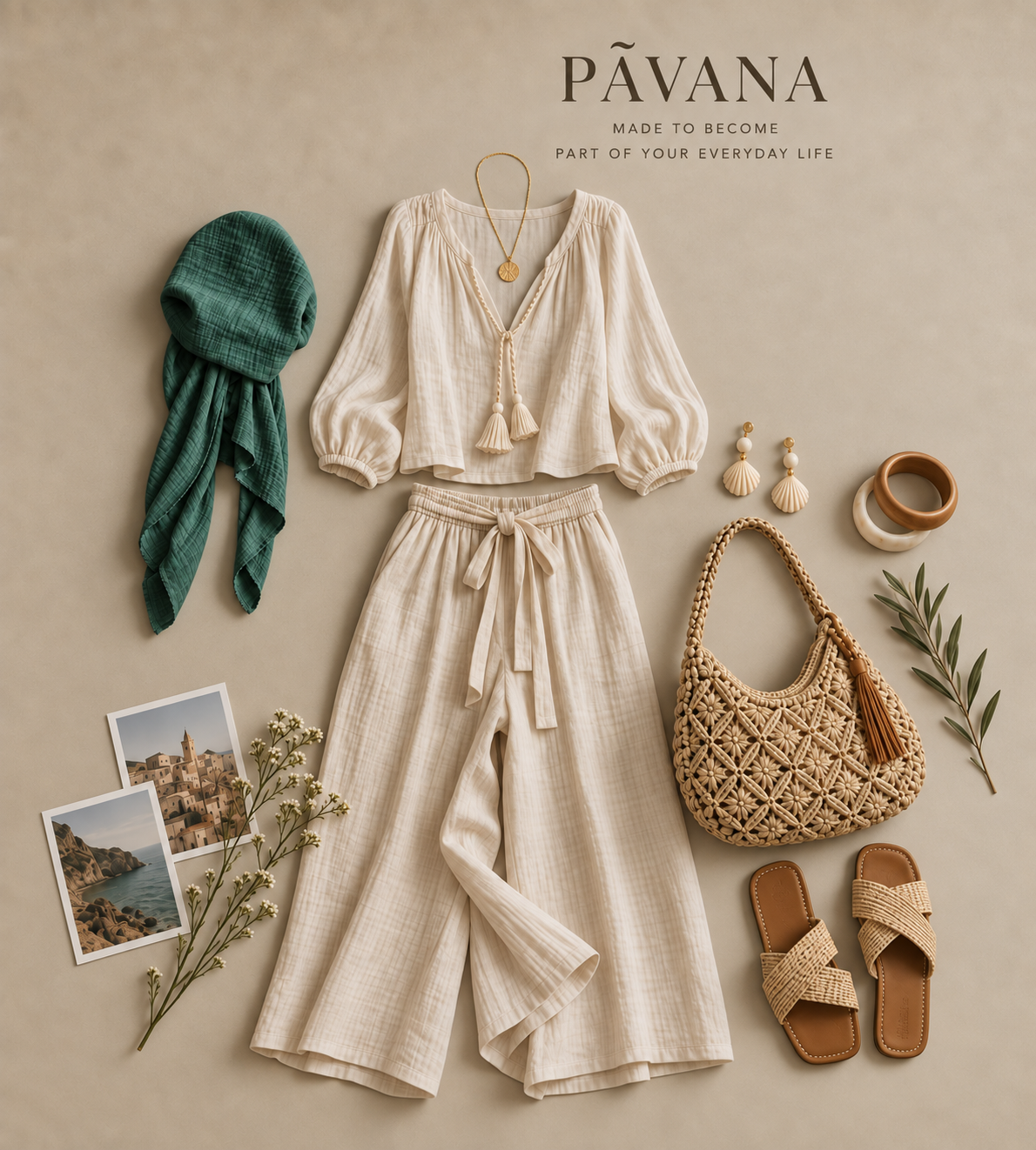 PAVANA headwear Green