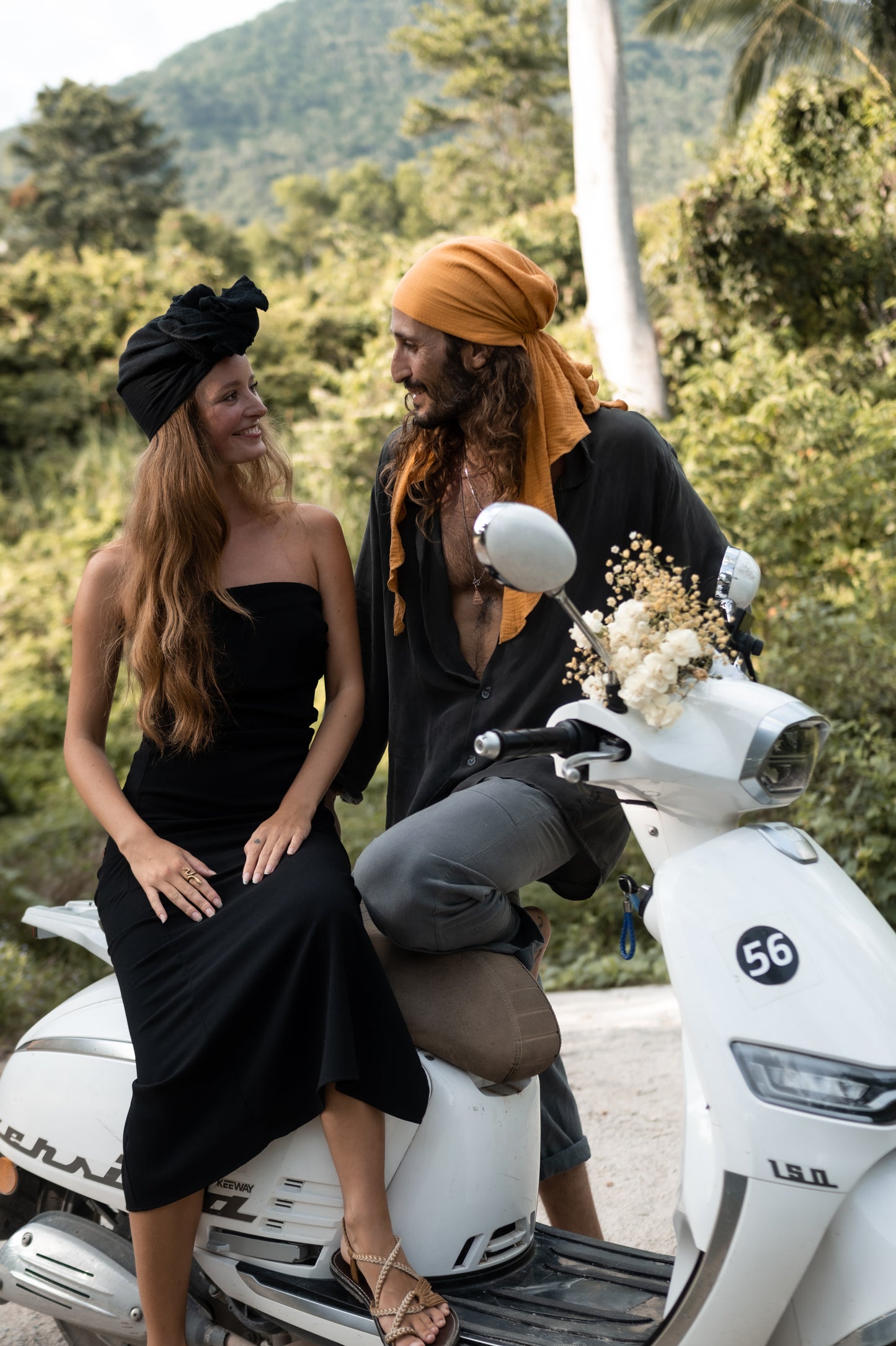 PAVANA headwear Yellow