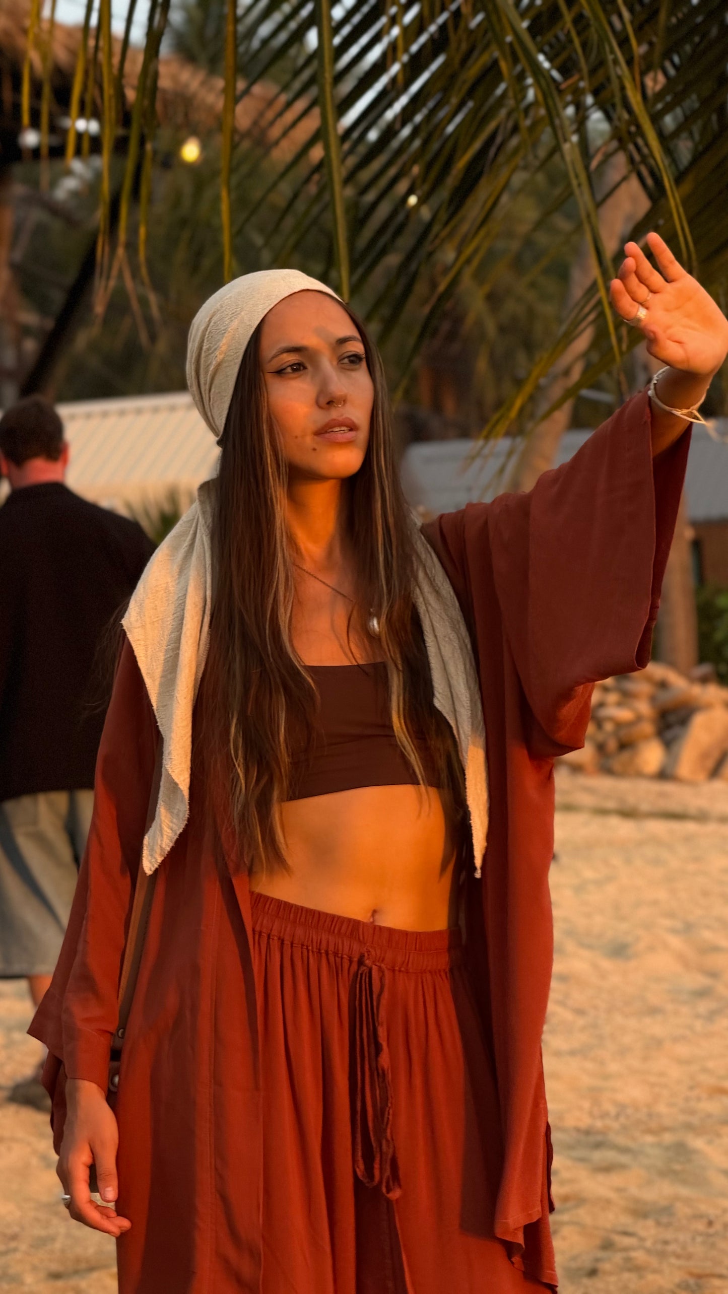 PAVANA headwear Beige